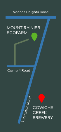 map Mount Rainier Ecofarm